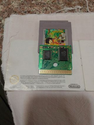Juego Game Boy: El Libro de la Selva