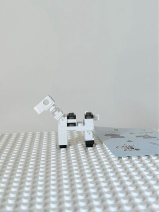 scheletro di cavallo minecraft lego compatibile