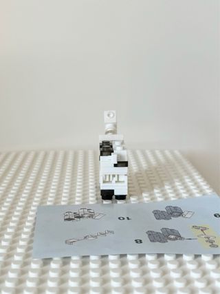 scheletro di cavallo minecraft lego compatibile