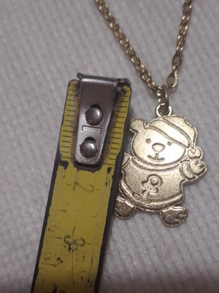 Collana Orsetto colore Oro - Gioiello nuova senza