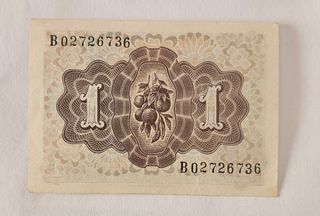 9 Billetes 1 Peseta España 1948