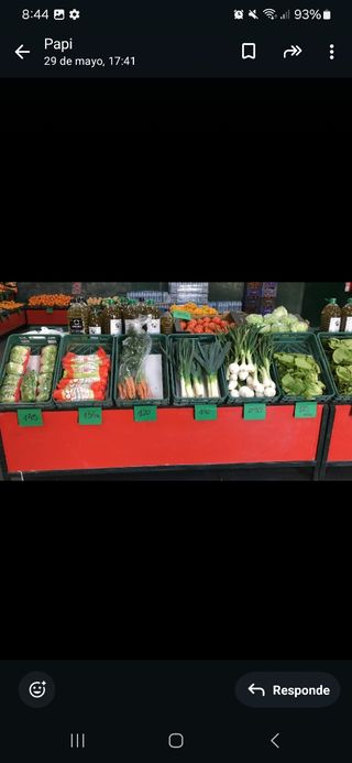 10 Expositores de frutería. Se venden por separado