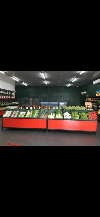 10 Expositores de frutería. Se venden por separado