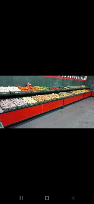 10 Expositores de frutería. Se venden por separado