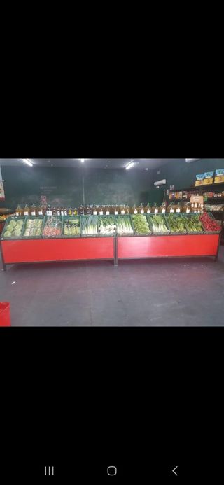 10 Expositores de frutería. Se venden por separado