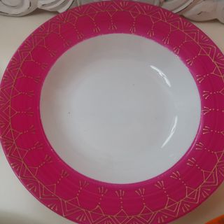 4 Piatti Fondi Colorati