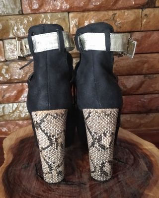 Sandalias plataforma negras