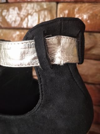 Sandalias plataforma negras