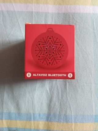 Altavoz Bluetooth Rojo