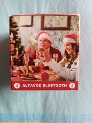 Altavoz Bluetooth Rojo