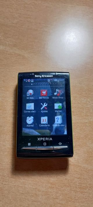 Sony Ericsson Xperia X10 Mini verde
