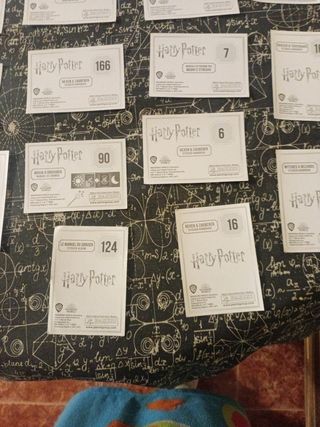 Cromos Harry Potter: 48 + cartas