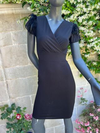 Vestito Twentyfourseven nero Tg38 