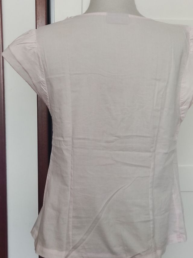 Blusa rosa Kiabi talla M