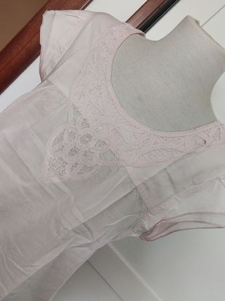 Blusa rosa Kiabi talla M