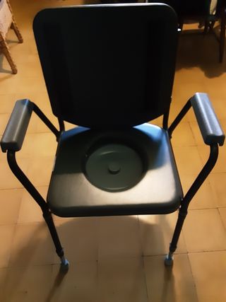 Silla WC inodoro - cómoda y práctica
