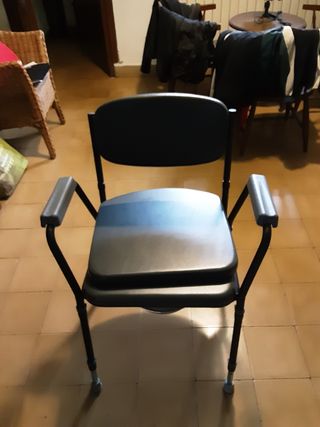 Silla WC inodoro - cómoda y práctica