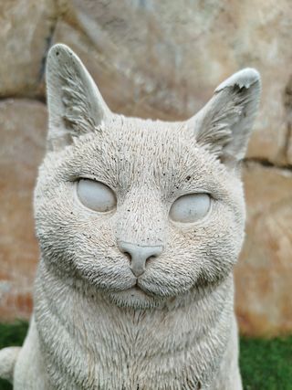 Escultura Gato - Decoración Jardín