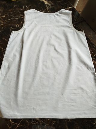 Camicia notte vintage bianca