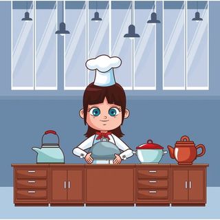 Ayudante de cocina y Office