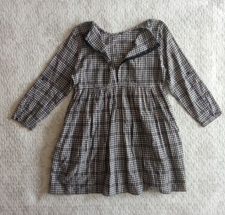 Vestido de cuadros de Zara