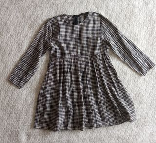 Vestido de cuadros de Zara