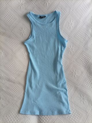 Vestido Tirantes  canalé 
