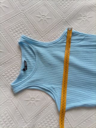 Vestido Tirantes  canalé 