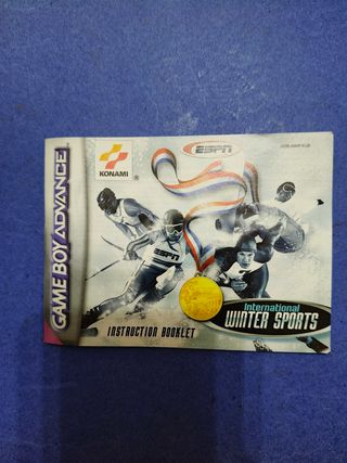 Lote manuales juegos Game boy advance