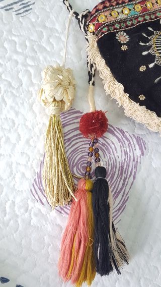 Bolso bandolera boho chic