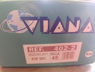 Zapatos seguridad S1P - Talla 45