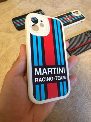 Fundas iPhone 12 Martini Racing x4
