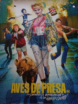 Póster Aves de Presa: tamaño cartelera