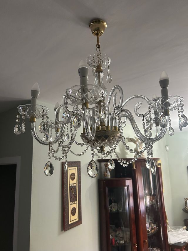 DUE lampade da soffitto in vetro di Murano