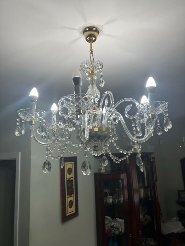 DUE lampade da soffitto in vetro di Murano