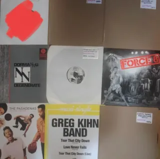 Lote ELECTRÓNICA 8 vinilos en buen estado