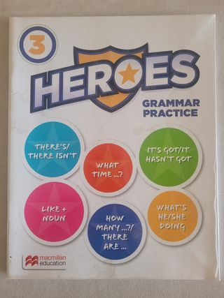 Héroes grammar practice
