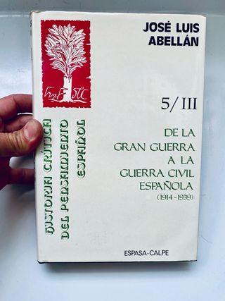 Abellán: Historia del pensamiento español 5/III