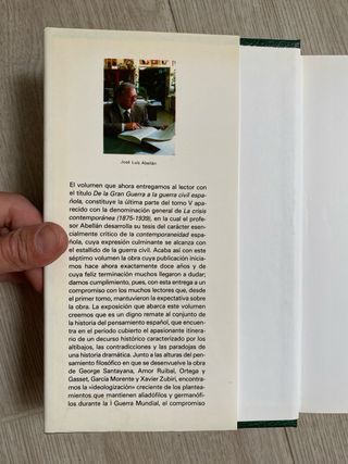 Abellán: Historia del pensamiento español 5/III