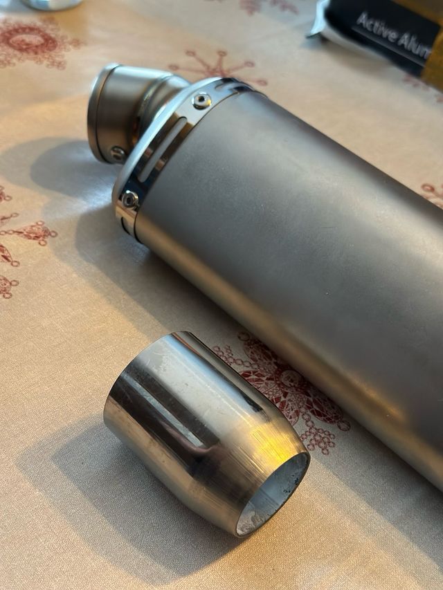 Tubo escape moto universal - 440mm