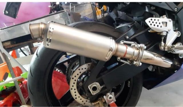 Tubo escape moto universal - 440mm