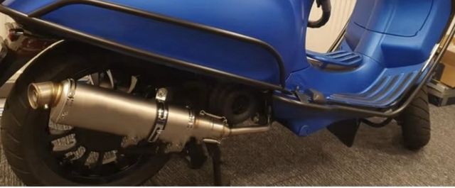 Tubo escape moto universal - 440mm