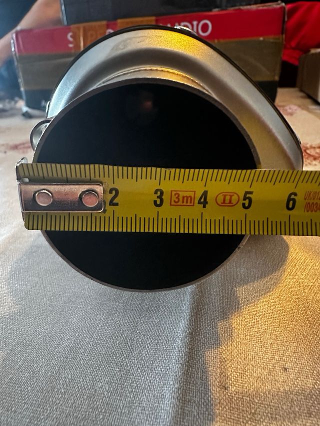 Tubo escape moto universal - 440mm