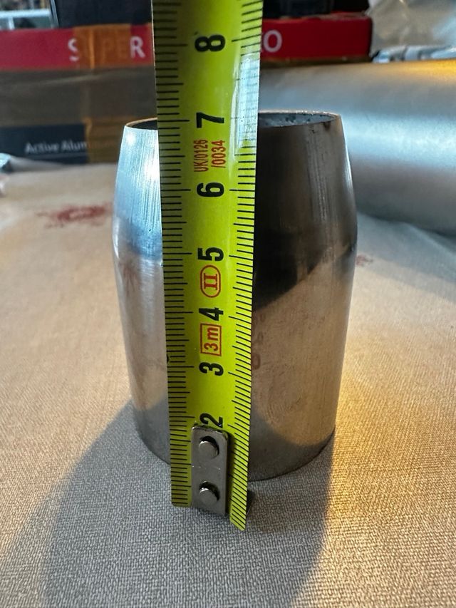 Tubo escape moto universal - 440mm