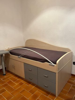 CONJUNT HABIT. JUVENIL ( 2 MUEBLES) y barra protec