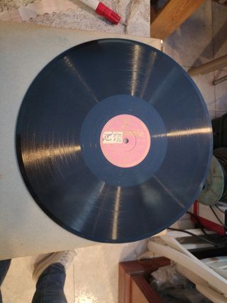 Discos pizarra gramófono - DOÑA FRANCISQUITA
