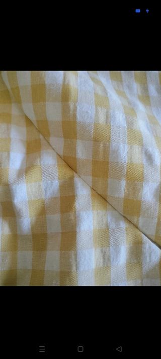 Vestido camisero vichy