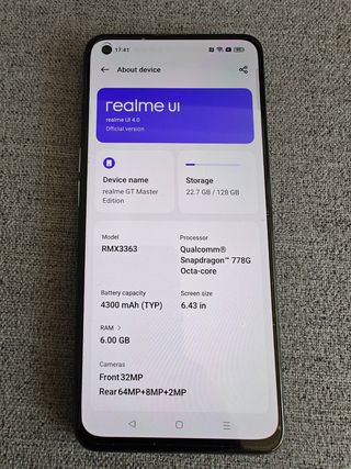 Realme GT Master Edition 128GB - 5G