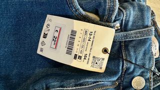 Jeans Zara Cargo - 13-14 años. A estrenar 