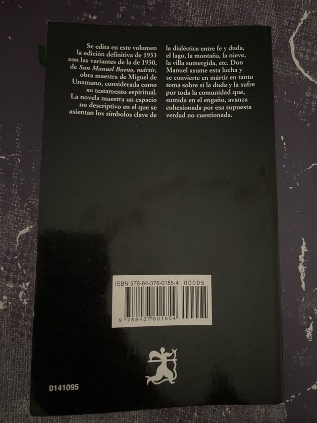 San Manuel Bueno, Martir